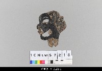 藏品(中國湖北皮影戲偶頭-淨)的圖片